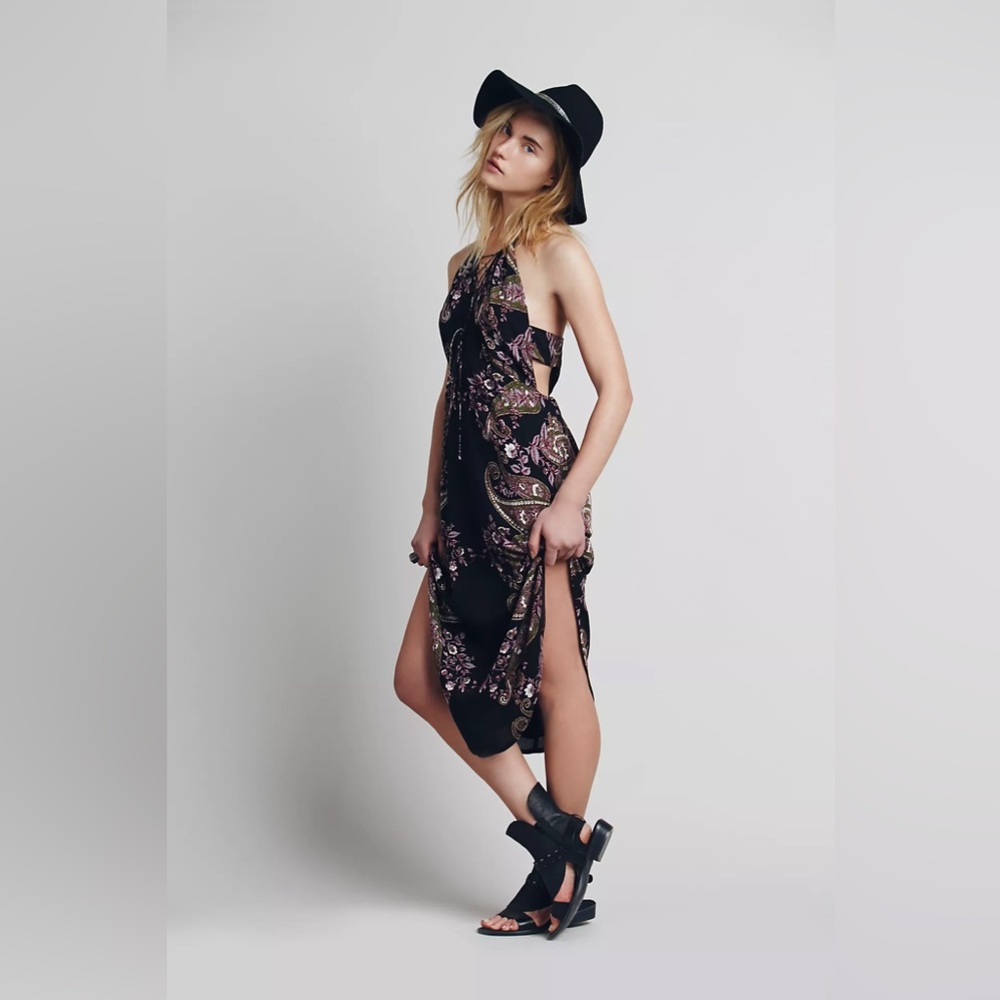 Free People | Xanadu Halter Midi Dress
